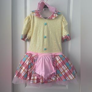 Waitress dance costume. XXLC